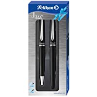 Pelikan Jazz Elegance - - Set compuesto por bolígrafo y estilográfica- Azul